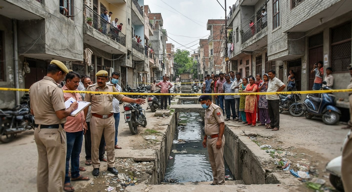 Delhi Shahdara News: पत्नी से विवाद के बाद 30 साल के नसीम खान ने नाले में कूदकर दी जान