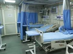 दिल्ली के एलएनजेपी अस्पताल में एच1एन1 स्वाइन फ्लू के मामलों को देखते हुए 70 बेड का नया बैकअप वार्ड तैयार