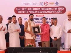 हरियाणा के सीएम नायब सिंह सैनी ने 1,054 मेवात शिक्षकों को बांटे नियुक्ति पत्र