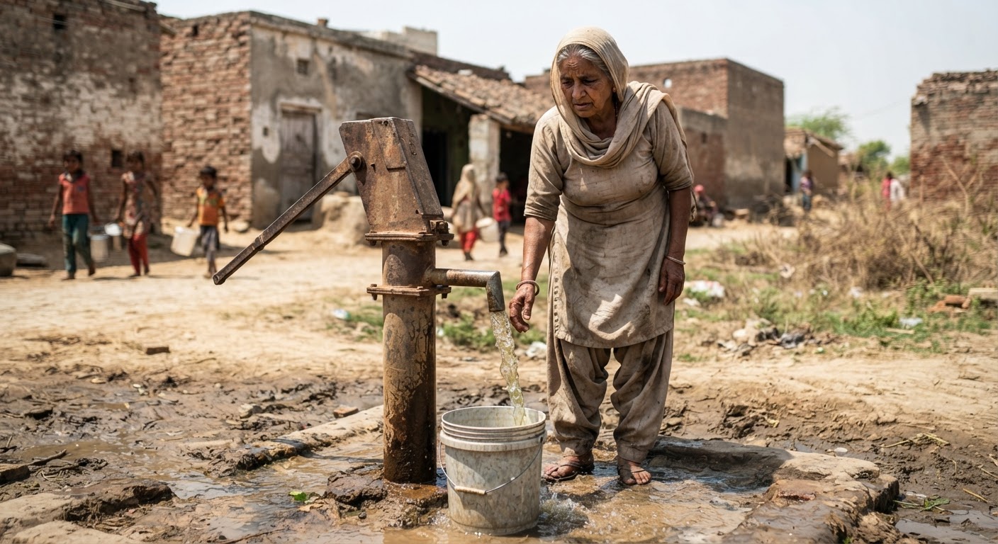 हरियाणा के 93 ब्लॉकों में भूजल गुणवत्ता खराब, नूंह और पलवल सबसे ज्यादा प्रभावित