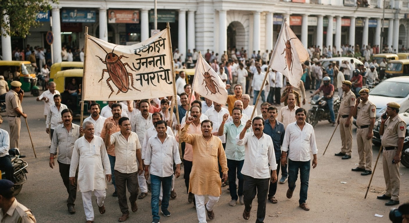 सुप्रीम कोर्ट का बड़ा फैसला: दिल्ली में कॉकरोच जनता पार्टी के मार्च पर रोक लगाने से इनकार