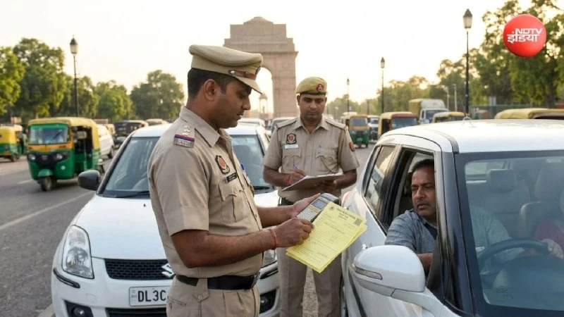 दिल्ली पुलिस का बड़ा कदम, अब स्थानीय थानों के पुलिसकर्मी भी काट सकेंगे ट्रैफिक चालान