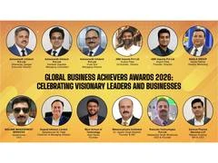 ग्लोबल बिजनेस अचिवर्स अवार्ड्स 2026 के विजेताओं की घोषणा, नई दिल्ली में हुआ आयोजन