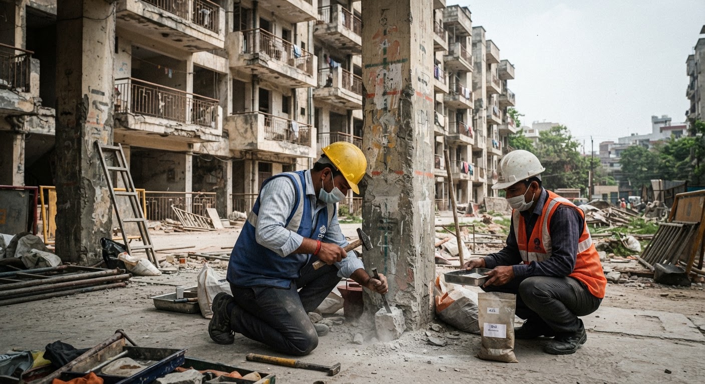 सिग्नेचर व्यू अपार्टमेंट्स को गिराने की तैयारी तेज, डीडीए ने शुरू किया सैंपल कलेक्शन