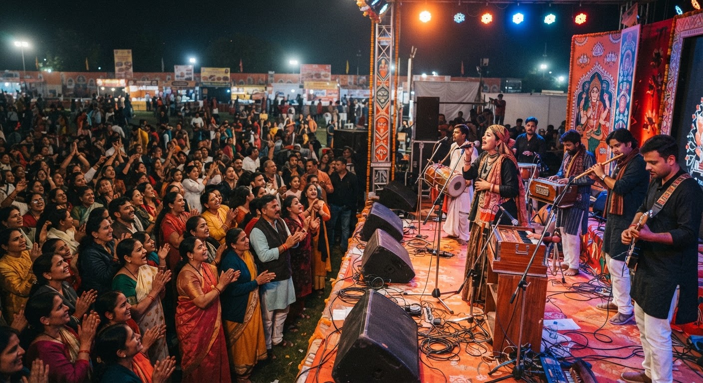 दिल्ली के रोहिणी में उत्तराखंड लोक महोत्सव जारी, लोक-फ्यूजन बैंड पांडवाज ने दी शानदार प्रस्तुति