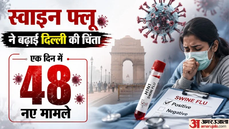 दिल्ली में स्वाइन फ्लू के 48 नए मामले आए सामने, स्वास्थ्य विभाग ने जारी की जरूरी गाइडलाइंस