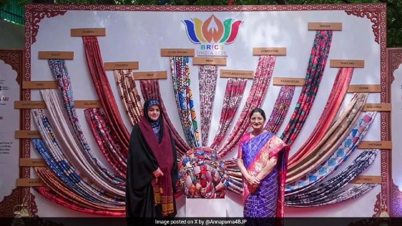ईरानी राष्ट्रपति की बेटी जहरा पेजेशकियन ने नई दिल्ली में प्रधानमंत्री संग्रहालय और ब्रिक्स बाजार का किया दौरा