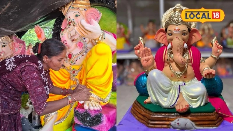 दिल्ली में गणेश चतुर्थी 2026 की तैयारी शुरू, बाजारों में सजे इको-फ्रेंडली बप्पा के सुंदर और प्राकृतिक मूर्तियां