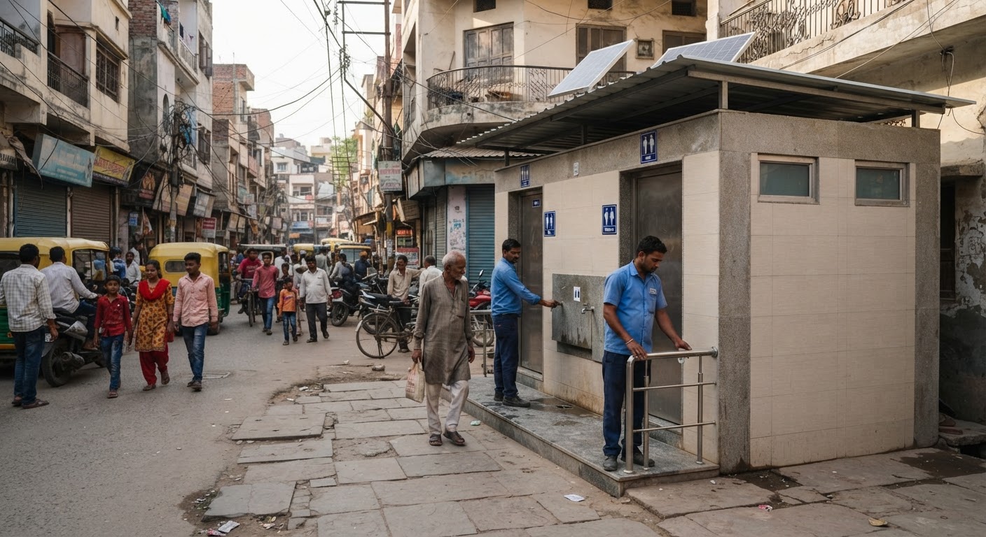 दिल्ली सरकार का बड़ा फैसला: 500 आधुनिक सार्वजनिक शौचालय ब्लॉक के लिए 266.26 करोड़ रुपये मंजूर