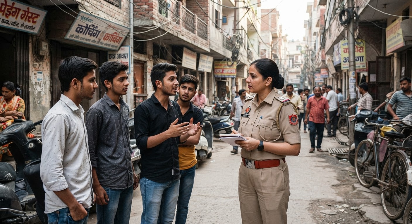 दिल्ली पुलिस का 'व्हाट वॉरीज यू?' अभियान शुरू, छात्रों से सुरक्षा पर चर्चा