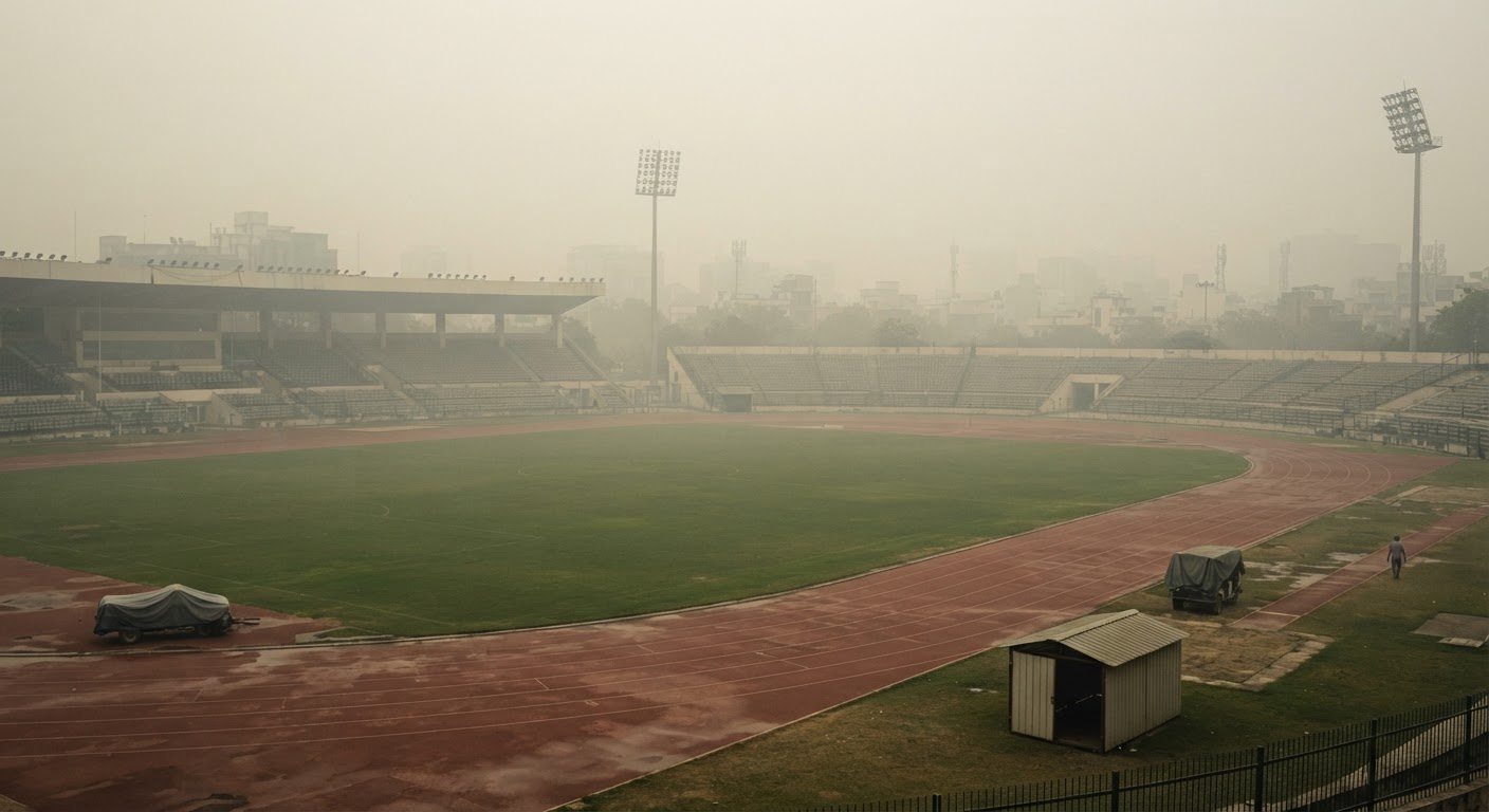 बड़ी खबर: वायु प्रदूषण के कारण दिल्ली-NCR में नवंबर-दिसंबर 2026 के खेल कार्यक्रम स्थगित करने की सलाह