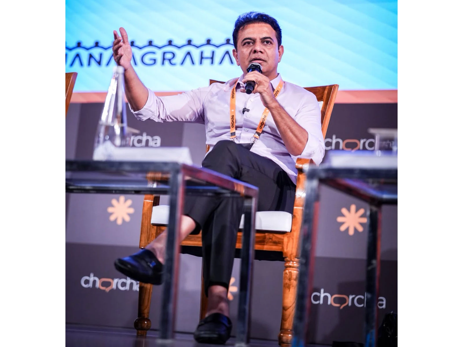 केटीआर ने नई दिल्ली में 'शहरों पे चर्चा' कार्यक्रम में नेताओं को दी सलाह, समस्याओं के लिए स्थायी समाधान जरूरी