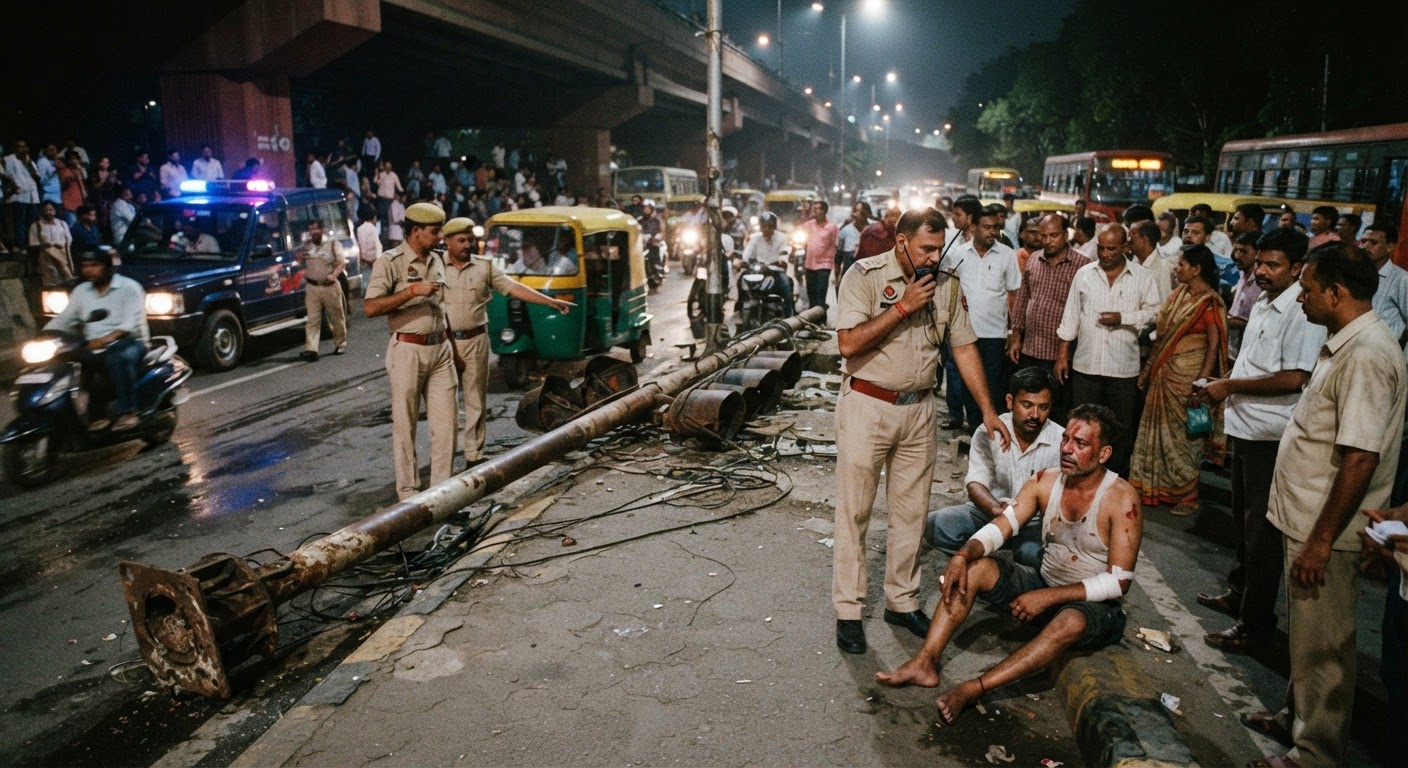 दिल्ली-एनसीआर में बुनियादी ढांचे की विफलता और सड़क सुरक्षा के मुद्दों पर गंभीर संकट