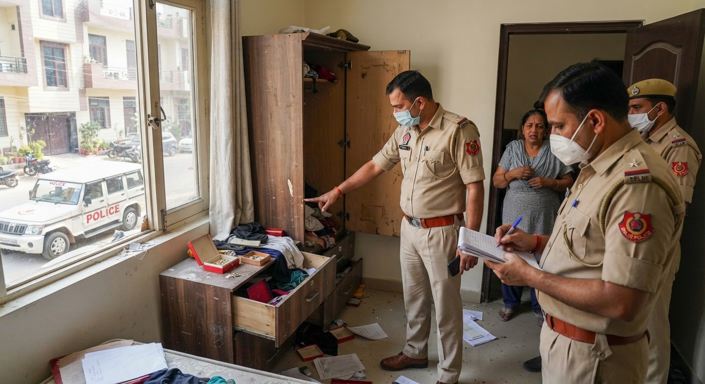 दिल्ली पुलिस ने मॉल रोड पर 3 करोड़ रुपये की ज्वेलरी चोरी का मामला सुलझाया, तीन गिरफ्तार