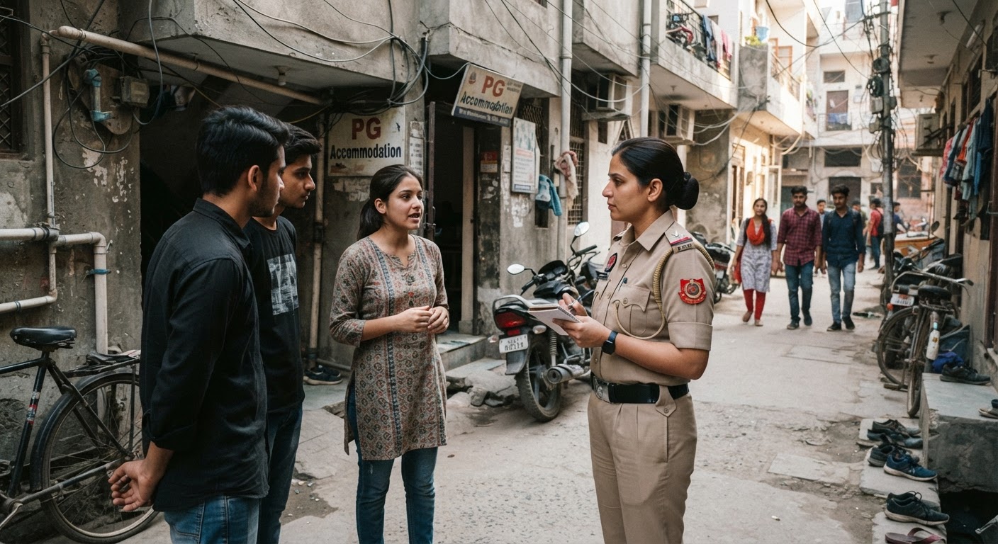 दिल्ली पुलिस ने छात्र आवास सुरक्षा के लिए शुरू किया 'व्हाट वॉरीज यू' अभियान