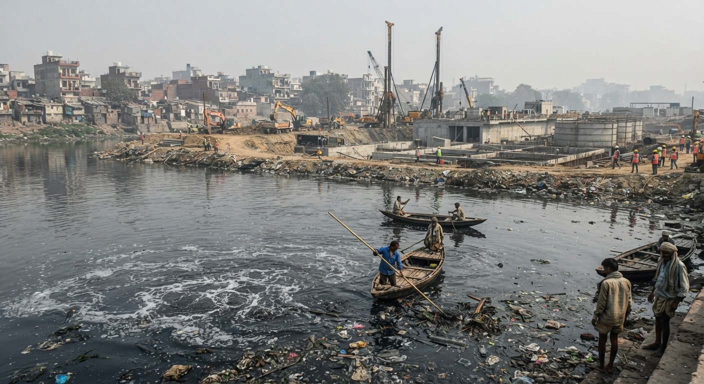 यमुना सफाई के लिए 3,000 करोड़ रुपये की योजना मंजूर, विशेषज्ञ जता रहे चिंता