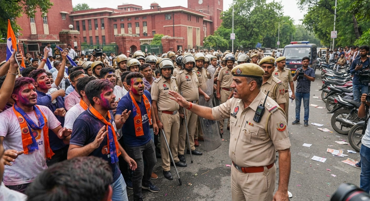 दिल्ली उच्च न्यायालय ने डीयूएसयू चुनाव परिणामों के बाद विजय जुलूस पर लगाया प्रतिबंध