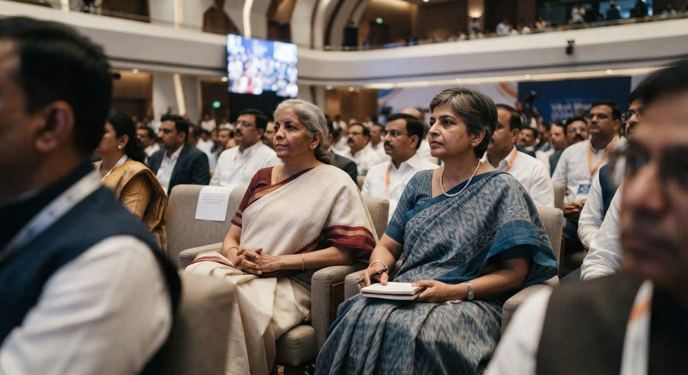 रेखा गुप्ता ने नई दिल्ली में 'Financing India’s Journey Towards Viksit Bharat' सम्मेलन में लिया भाग