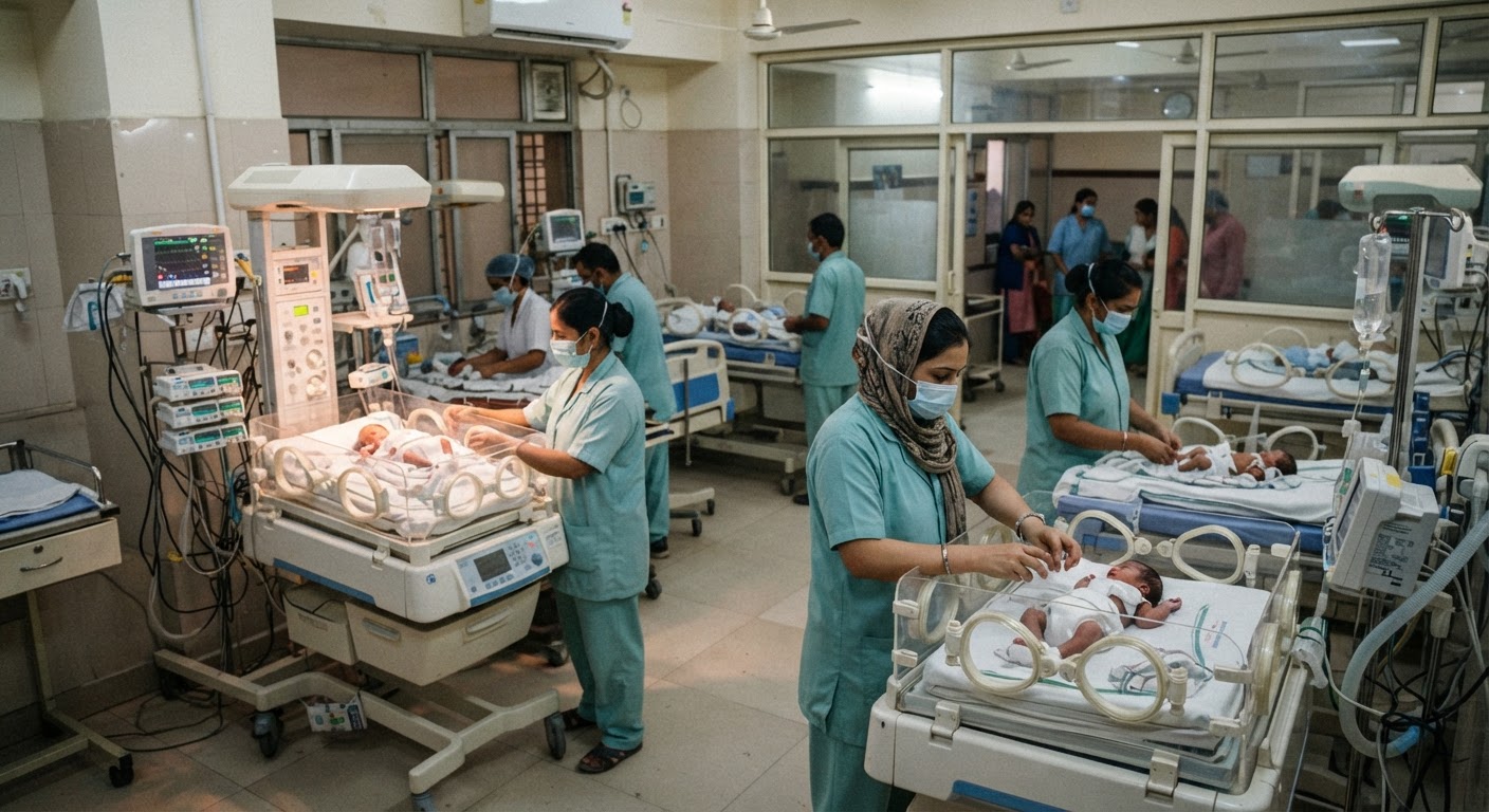 दिल्ली नगर निगम ने तिलक नगर के माता गुजरी अस्पताल में 13 बिस्तरों वाले एनआईसीयू का किया उद्घाटन