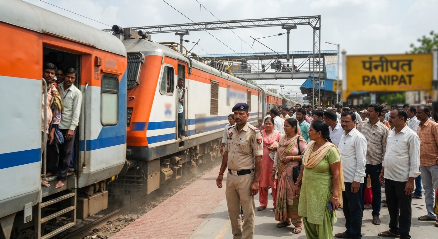 अमृत भारत एक्सप्रेस का दिल्ली और पानीपत के बीच 130 किमी प्रति घंटा की रफ्तार से सफल ट्रायल रन