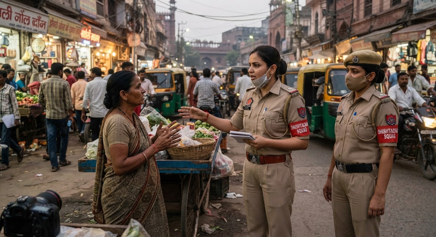 दिल्ली पुलिस की बड़ी कार्रवाई: नार्कोटिक्स रैकेट, अतिक्रमण और एटीएम चोरी पर शिकंजा