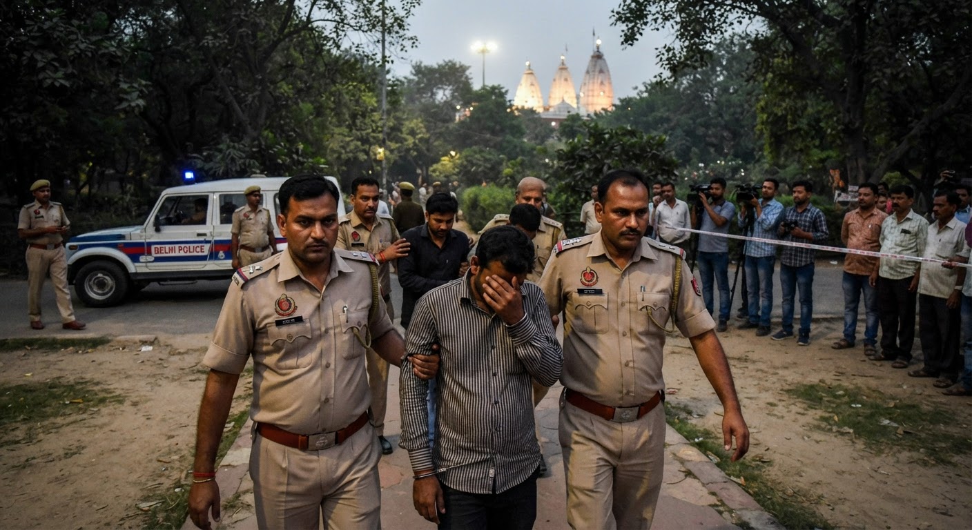 दिल्ली पुलिस ने कालकाजी मंदिर गैंगरेप मामले में तीन आरोपियों को किया गिरफ्तार