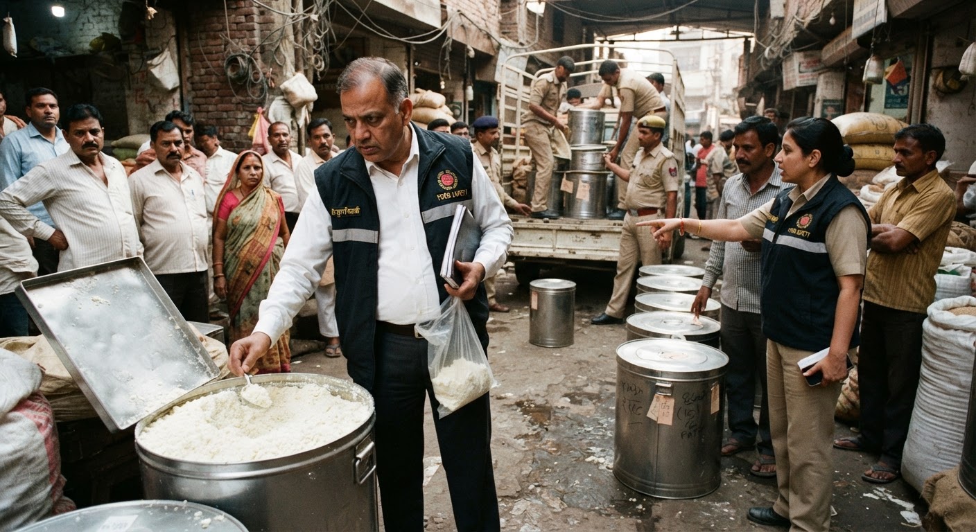 दिल्ली में मिला मिलावटी खोया और पनीर: मोरी गेट मंडी में 30 में से 22 नमूने फेल, 4100 किलो सामान जब्त
