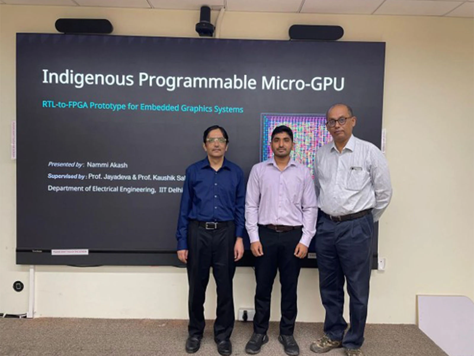 IIT दिल्ली ने बनाया भारत का पहला स्वदेशी माइक्रो-GPU; अब आयात पर निर्भरता कम होगी