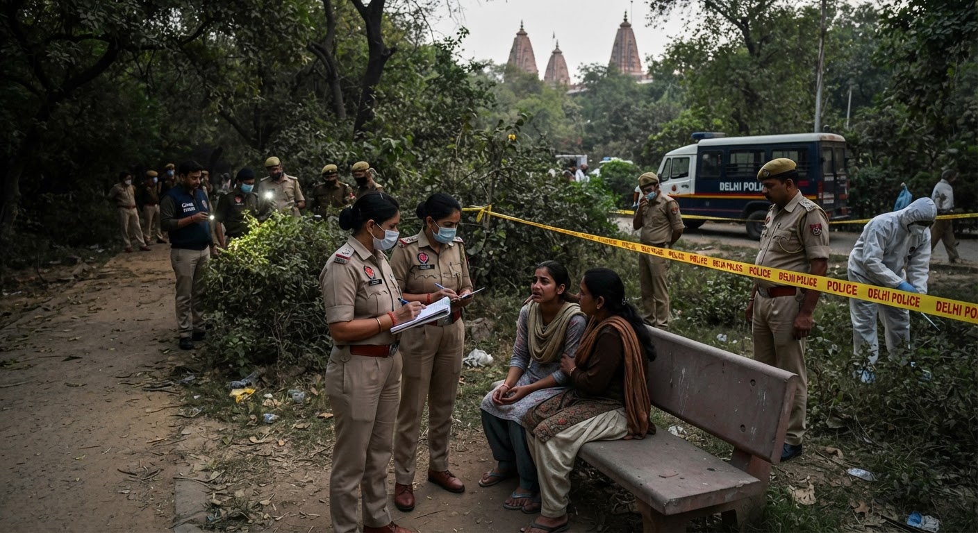 दिल्ली के आस्था कुंज पार्क में किशोरी से गैंगरेप, पुलिस ने तीन आरोपियों को किया गिरफ्तार