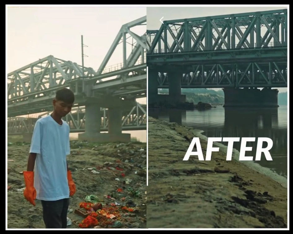 पर्यावरण कार्यकर्ता बिट्टू तबाही ने एनसीआर में चलाया बड़ा सफाई अभियान, टनों कचरा किया इकट्ठा