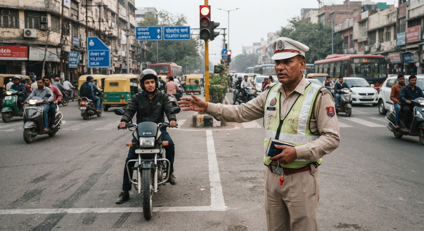 दिल्ली ट्रैफिक पुलिस ने लोगों से की अपील, सड़क सुरक्षा और यातायात नियमों का करें पालन