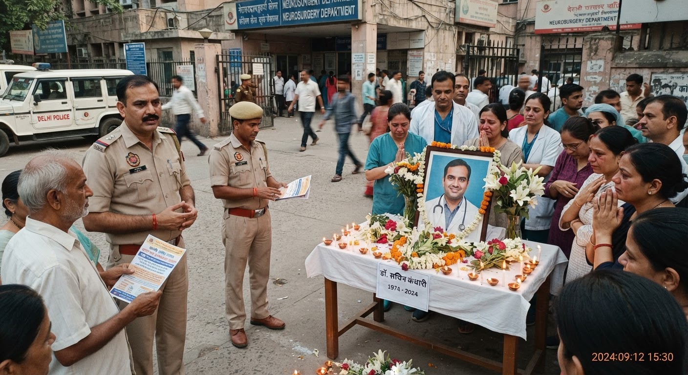 दिल्ली के जाने-माने न्यूरोसर्जन डॉ. सचिन कंधारी का निधन, पुलिस बनकर ठगी करने वालों को लेकर चेतावनी जारी