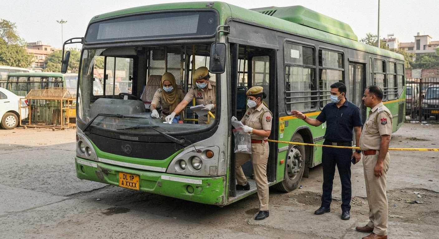 दिल्ली पुलिस ने नाबालिग से रेप केस में बस ड्राइवर और कंडक्टर के खिलाफ दाखिल की चार्जशीट