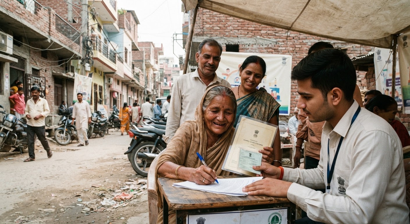 पीएम-उदय योजना: दिल्ली की अनधिकृत कॉलोनियों के 4.5 लाख लोगों को मिल रहा मालिकाना हक